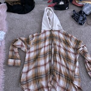 AE flannel with hood